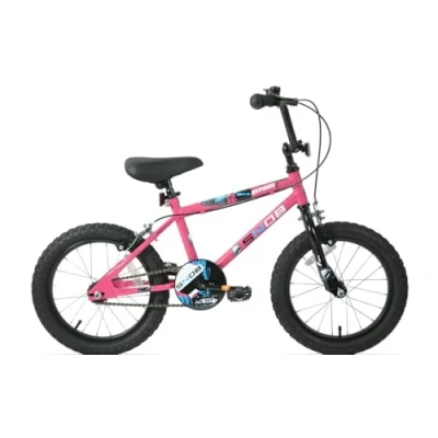 Image of Snob Bypass 16&quot; Wheel Kids Girls BMX Bike Pink Age 5+