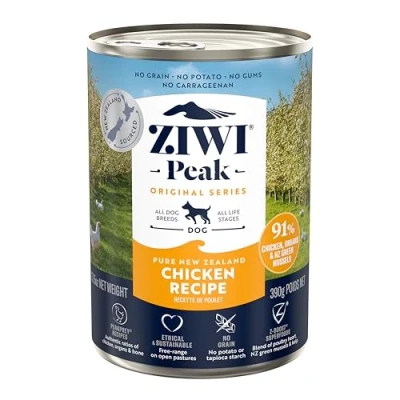 Image of Ziwi Peak Daily Dog Grain Free New Zealand Range Chicken 12x390g
