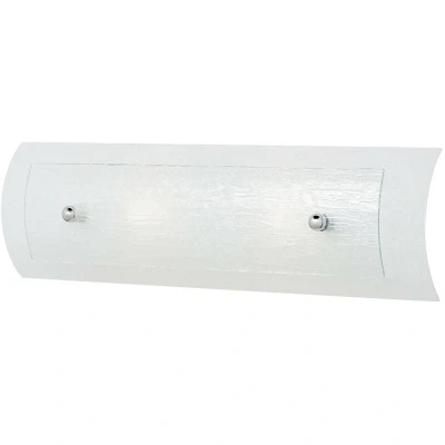 Image of Duet 2 Light Bathroom Wall Polished Chrome IP44, G9
