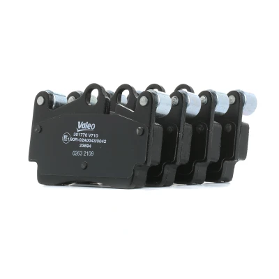 Image of 95535293900, 95535293901, 95535293902, 95535293903, 95535293905 Brake pad set VALEO 301770 VOLKSWAGEN: Touareg I, AUDI: Q7, PORSCHE: Cayenne