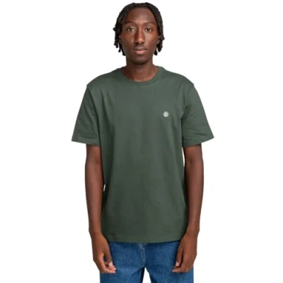 Image of ELEMENT Crail Short Sleeves T shirt Men S Black.