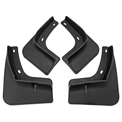 Image of 4Pcs Car Mud Flaps for Hyundai Erantra 2021, Front/Rear Wheel Mudflaps, Waterproof Splash Protection Fender, External Accessories