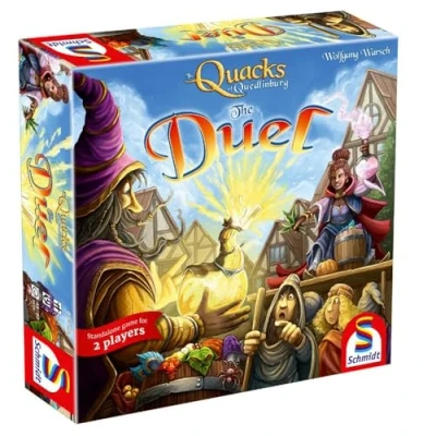 Image of Schmidt The Quacks of Quedlinburg : Duel Board Game Ages 10+ 2 Players 45 60 Minutes Playing Time