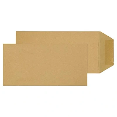 Image of Blake Purely Everyday DL 220 x 110 mm 80 gsm Pocket Gummed Envelopes (23780/1000) Manilla Pack of 1000