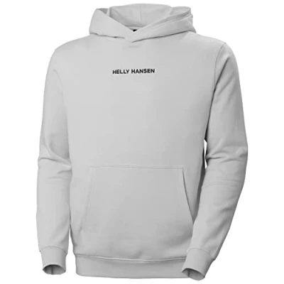 Image of Helly Hansen Men&#039;s Core Graphic Sweat Hoodie, Grey, XL