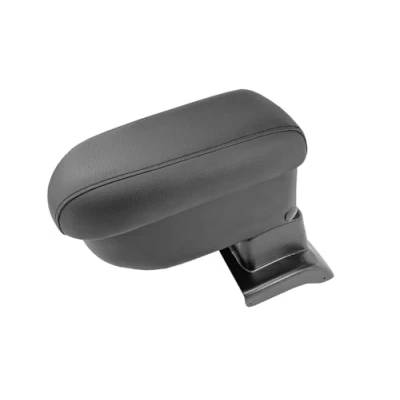 Image of AUTO STYLE CK AU012 Arm rest Artificial leather compatible with Audi A1 Sportback (GBA) 2018 &amp; City Carver (GBH) 2019 ,Black