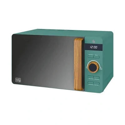 Image of Swan SM22036LGREN 20L 800W Nordic Digital Microwave Green