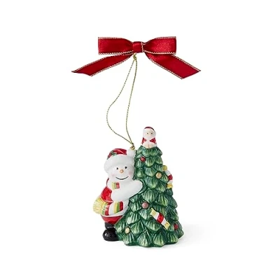 Image of Spode Christmas Tree Decoration, Multi Color, Height 9cm
