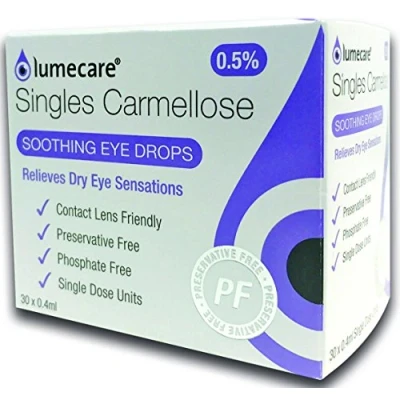 Image of Lumecare Singles carmellose Soothing Eye Drops Preservative Free
