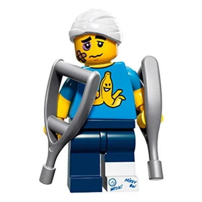 Image of LEGO Series 15 Collectible Minifigure 71011 Clumsy Guy
