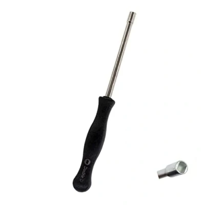 Image of HURI Carburettor adjustment tool special key screwdriver double D for Husqvarna McCulloch partner chainsaw brush cutter