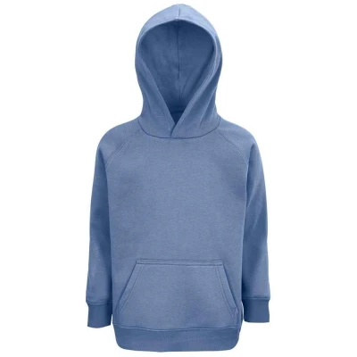 Image of SOLS Childrens Unisex Childrens/Kids Stellar Organic Hoodie (Blue) Size 10Y