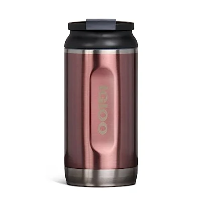 Image of Igloo, 12 OZ Stainless Steel, Tumbler, Flip ‘n’ Sip, Flamingo
