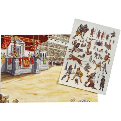 Image of Westair Gladiator Combat Rub Down Transfers Scene