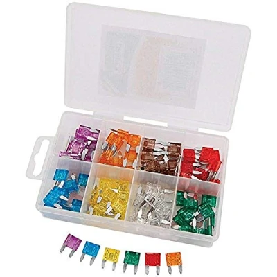 Image of Draper Mini Automotive Plug In Fuse Assortment (100 Piece)