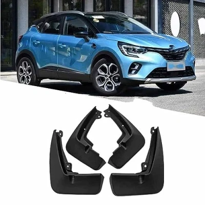 Image of 4pcs Car Mudguards Mud Flaps for Re nault Captur 2019 2022, Front Rear Wheel Splash Guards Fender Mudflaps External Protection Accessories