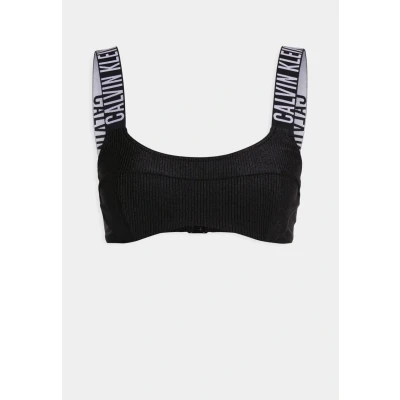 Image of Calvin Klein Women Bikini Top with Underwire, Black (Pvh Black), S