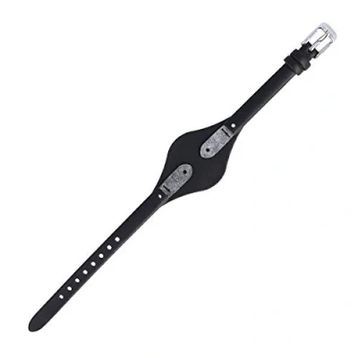Image of Fossil Watch strap 08 mm leather black ES 3199 LB ES3199.