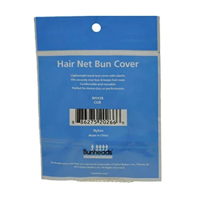 Image of Bunheads BH428 Champagne Blonde Hair Net Bun Cover (1 Pack)