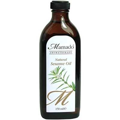Image of Mamado Aromatherapy Natural Sesame Oil Blended with Sweet Almond 150ml