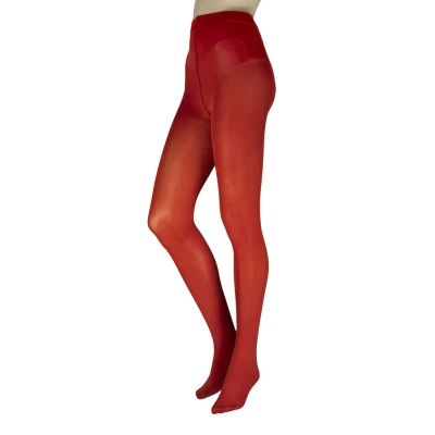Image of Women&#039;s 1 Pair Charnos 60 Denier Opaque Tights Rust XL