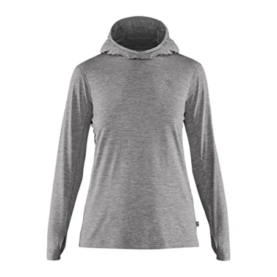 Image of Fjallraven 84108 614 Abisko Sun hoodie W Sweatshirt Women&#039;s Patina Green Size S