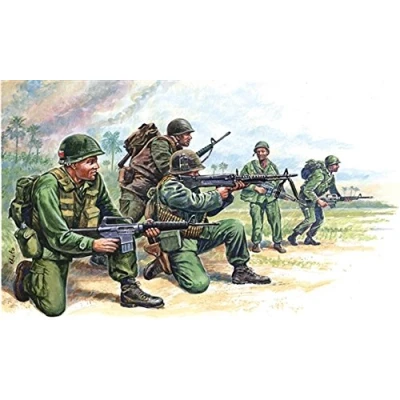 Image of ITALERI ITA6078 Amer Spezialeinheit vietnam war Model kit, Multocolor