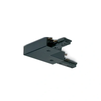 Image of Mainline Mains IP20 Adjustable Right Angled/Straight Connector Black JCC