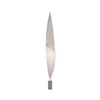 Image of Ingo Maurer Cocoon shaped floor lamp Wo Tum Bu 1 with dimmer