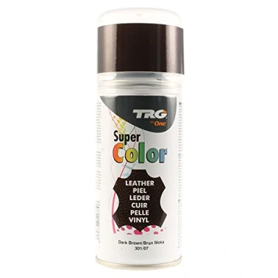 Image of TRG Super Color Spray 150ml Leather, Vinyl &amp; Canvas Dye (Dark Brown(301/07))