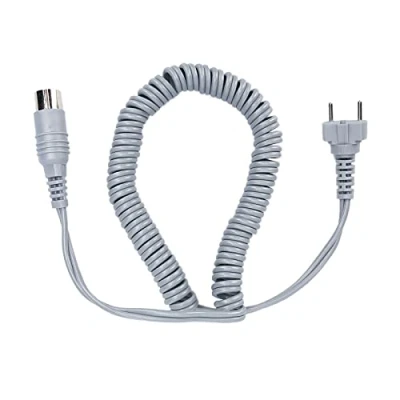 Image of Nail Drill Handpiece Cord, Cord Power Cable Electric Manicure Machine Accessories (Grey)