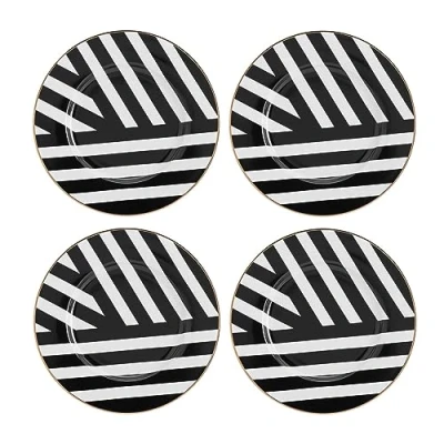 Image of Mikasa Luxe Deco Set of 4 21cm Side Plates