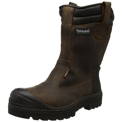Image of Cofra 26550 000.W45 Size 45 UK S3 CI HRO SRC &quot;Baranof&quot; Safety Shoes Brown