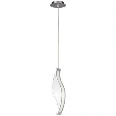 Image of Sintesys Pendant E27 1 Light E27, Polished Chrome