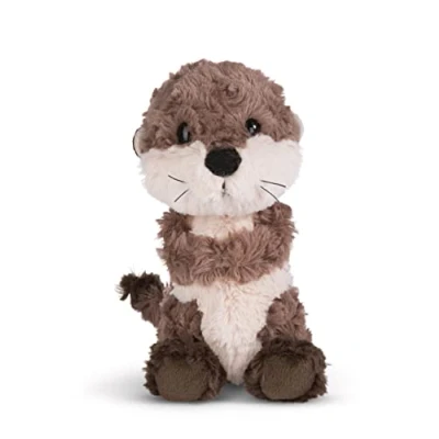 Image of NICI 49153 Cuddly Otter Oda 25cm Grey Dangling Sustainable Made Plush, Cute Soft Toy to Cuddle and Play with, for Children &amp; Adults, Gift idea