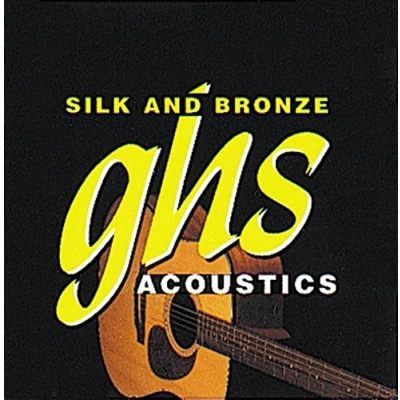 Image of GHS SILK &amp; BRONZE String Set For Acoustic Guitar 370 Regular 011/049