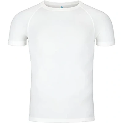 Image of Odlo Men Functional Underwear Short Sleeve Shirt PERFORMANCE LIGHT, white, M