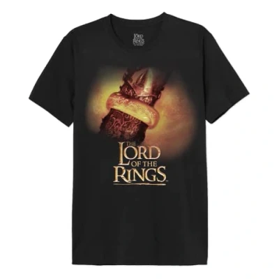 Image of The Lord Of Rings Men&#039;s Melotrmts018 T Shirt, Black, XL