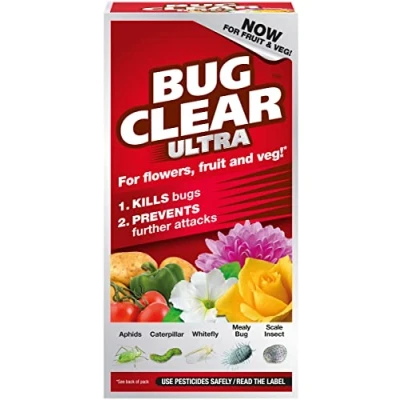 Image of 200ml Ultra Bug Indoor &amp; Outdoor Gardening Solution: Protects Flowers, Fruit Vegetables, Eliminates and Prevents Infestations