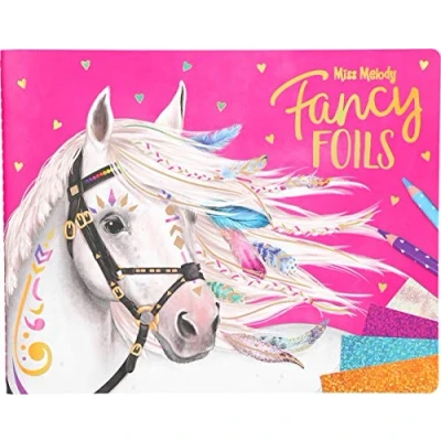 Image of Depesche 10352 Fancy Foils, Miss Melody Colouring Book