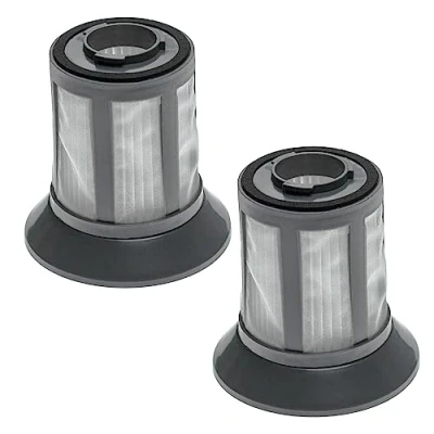 Image of vhbw Set 2x Filters compatible with Clatronic Eco Cyclon BS 1293, 1304 Vacuum Cleaner Nylon + HEPA Filter, Allergy Filter