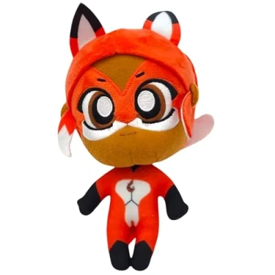 Image of BANDAI Miraculous Chibi Rena Rouge Plush Toy From Tales Of Ladybug And Cat Noir 15cm Soft Super Cuddly Toys Bring Their Favourite TV Show To Life