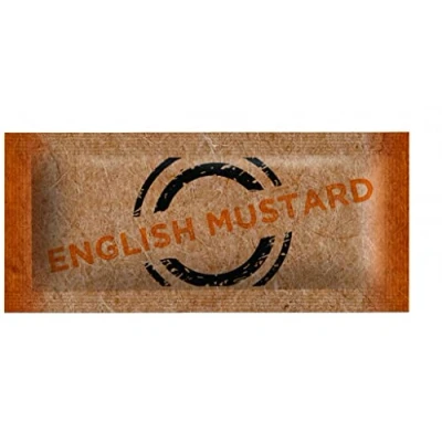 Image of Chefs&#039; Selections English Mustard Sachets 300x9g