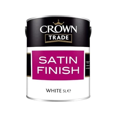 Image of Crown Trade Satin Finish White 2.5 L