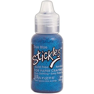 Image of Stickles Glitter Glues Ranger Industries Stickles, True Blue