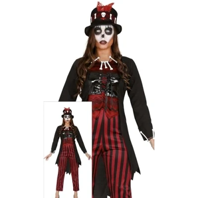 Image of FIESTAS GUIRCA Voodoo Sorceress Costume for women Size M 10 12