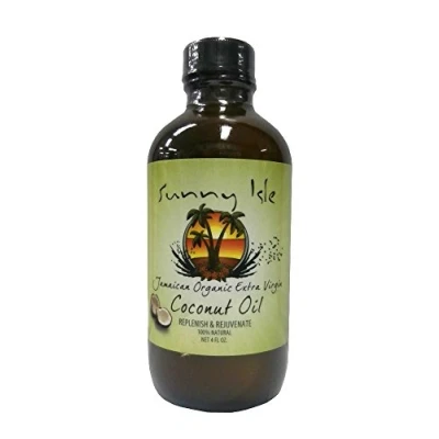 Image of Sunny Isle Jamaican Extra Virgin Coconut Oil 4 oz.