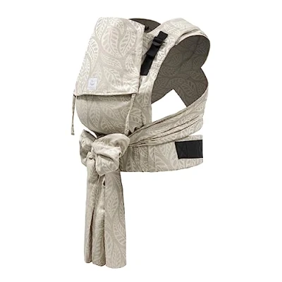 Image of Stokke Limas Carrier Plus, Valerian Beige 2023 Version (OCS) Half Buckle Baby Three Carrying Options Safe for Babies from 1 Month/4 kg to 18
