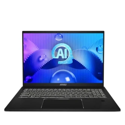 Image of MSI Summit E16 AI Studio Laptop (16&quot; 16:10 QHD+ 165Hz Touchscreen, Intel® Core Ultra 7 155H, NVIDIA Geforce RTX 4050, 32GB RAM, 1TB NVMe PCIe SSD, Intel Wi Fi 7BE, Windows 11 Pro) Ink Black