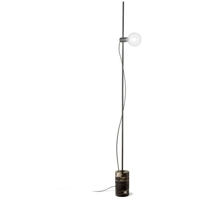 Image of EVA Floor Lamp Black, In Built Switch